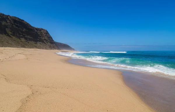 Piękna Pusta Plaża Alentejo Portugalia — Zdjęcie stockowe