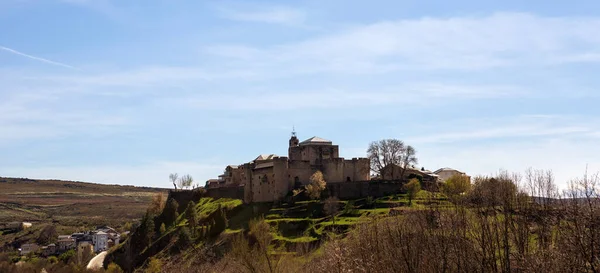 Vista Puebla Sanabria Castilla León España — Foto de Stock