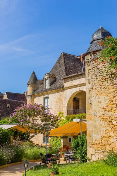 法国阿基坦Dordogne省Sarlat Caneda的历史建筑 — 图库照片