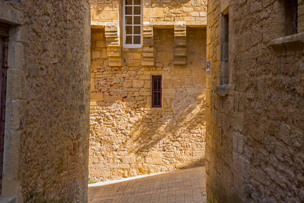 Исторические Дома Sarlat Caneda Департамент Дордонь Аквитания Франция — стоковое фото