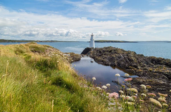 Copper Point Fyr Long Island County Cork West Cork Irland — Stockfoto