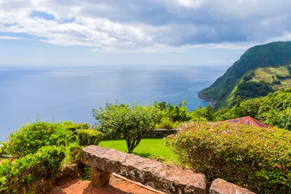 Nord Est Île Sao Miguel Aux Açores Point Vue Ponta — Photo