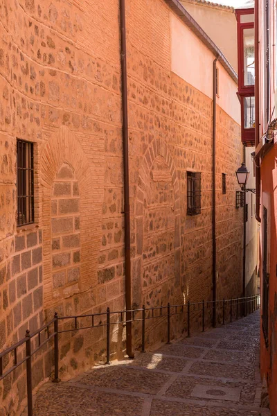 Toledo Enge Straße Kastilien Mancha Spanien — Stockfoto