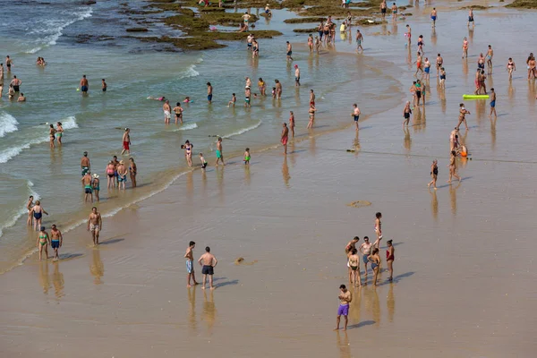 Albufeira Portugal Gente Famosa Playa Olhos Agua Albufeira Esta Playa — Foto de Stock
