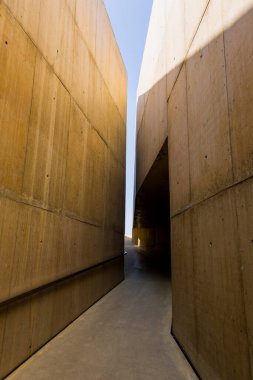 FOZ COA, PORTUGAL: Vila Nova de Foz Coa 'daki Coa Müzesi. Coa Valley Arkeoloji Müzesi. Portekiz