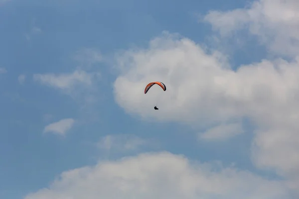 Portekiz Caldelas Portekiz Kuzeyindeki Aboua Cup Caldelas Paragliding Festivali — Stok fotoğraf