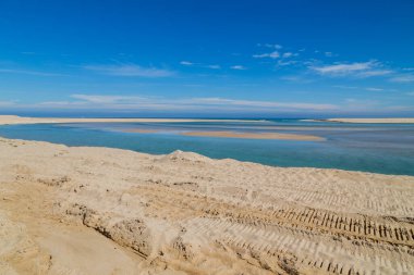 Portekiz, Alentejo 'da güzel boş bir sahil.
