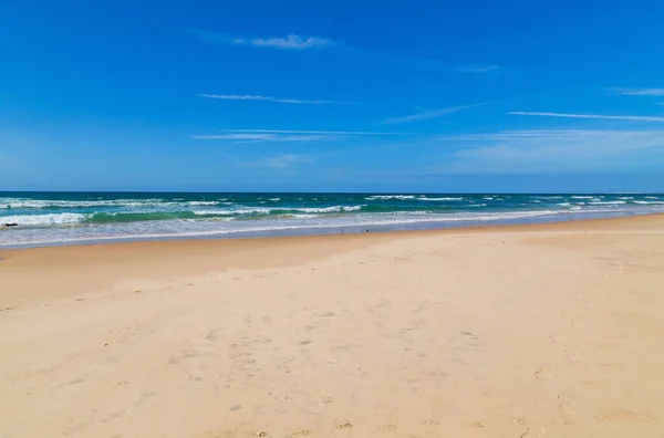 Piękna Pusta Plaża Alentejo Portugalia — Zdjęcie stockowe