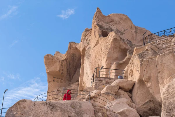 Goreme Turkey Emberek Goremében Kappadociában Goreme Szabadtéri Múzeum 1984 Óta — Stock Fotó