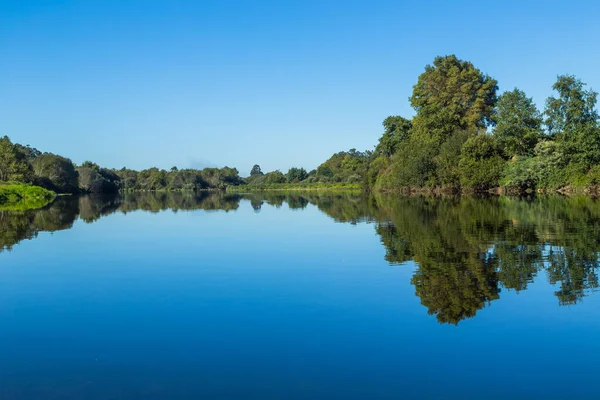 Minho River Natural Border Portugal Spain Tui Border Town Portugal — Stok fotoğraf