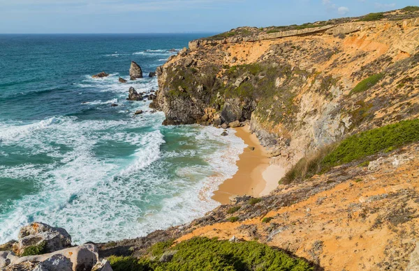 Bella Spiaggia Vuota Alentejo Portogallo — Foto Stock