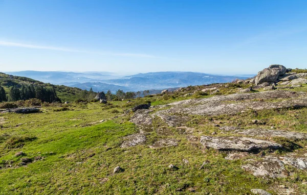 Landschaft Blick Auf Die Berge Bei Soajo Norte Region Portugal — Stockfoto