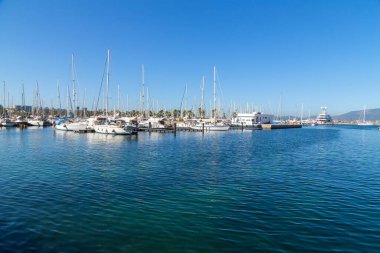 LA LINEA DE LA CONCEPTION, SPAIN: Boats at Alcaidesa Marina, Andalusia, Spain