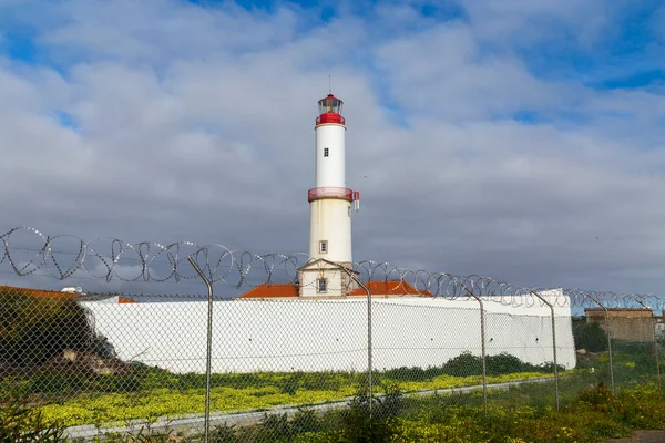 Lighthouse House Sines Alentejo Portugal — Stok fotoğraf