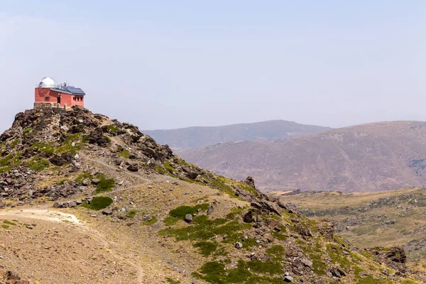 Sierra Nevada Värd Högsta Topparna Inlandet Spanien Samt Den Högsta — Stockfoto