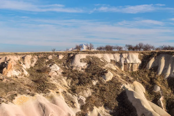 Falaises Volcaniques Formations Rocheuses Cappadoce Anatolie Turquie — Photo