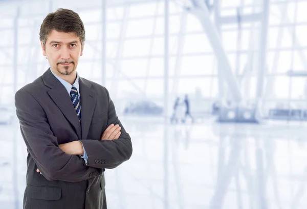 Jungunternehmer Denken Büro — Stockfoto