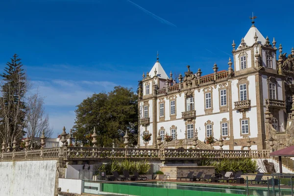 Oporto Portekiz Mart 2022 Douro Nehri Kıyısındaki Freixo Sarayı Palacio — Stok fotoğraf