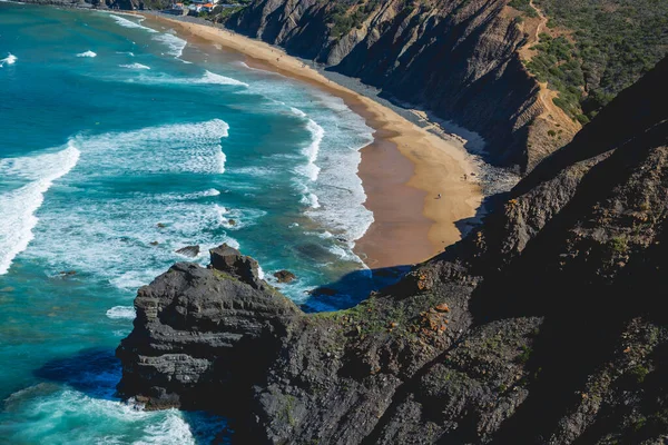 Arrifana Beach South West Alentejo Costa Vicentina Natural Park Portugal — Stock Photo, Image