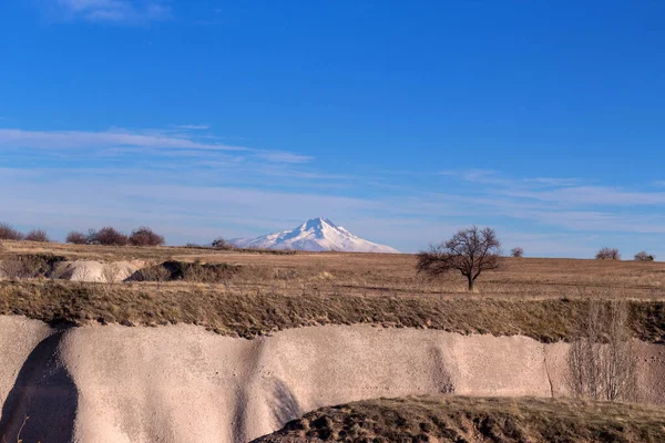 安纳托利亚Cappadocia火山悬崖和岩层 土耳其 — 图库照片