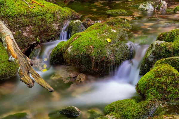 Cascata Fluviale Nel Parco Nazionale Portoghese Geres Nel Nord Del — Foto Stock