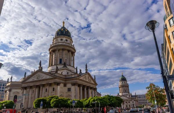 Berlin Germany Gendarmenmarkt Square French Church Franzsischer Dom New Church — 图库照片