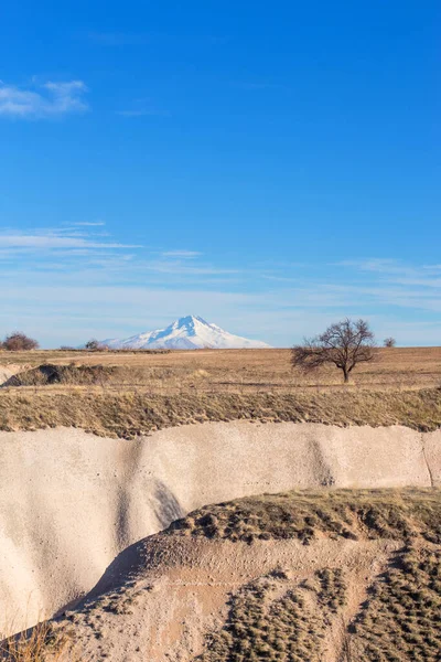 Vulkanische Kliffen Rotsformaties Cappadocië Anatolië Turkije — Stockfoto