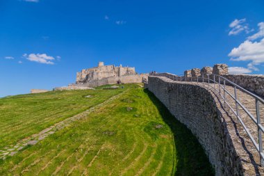 Spissky hrad, Slovakia: Spissky hrad castle ruins near Spisske Podhradie town, Spis region, Slovakia, Europe, biggest Slovak castle