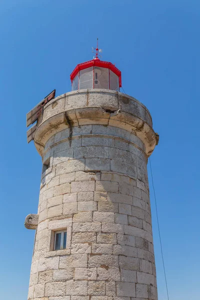 Bugio Lighthouse Detail Situated Island Estuary Tagus River Lisbon Portugal — стоковое фото