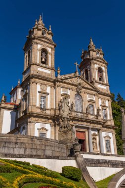 The church of Bom Jesus in Braga, Portugal.