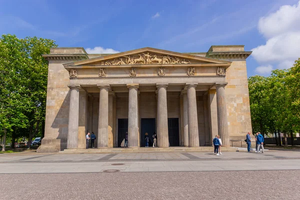 Βερολίνο Γερμανία Neue Wache Κτίριο Μνήμης Πολέμου Αφιερωμένο Στα Θύματα — Φωτογραφία Αρχείου