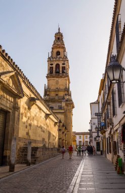 Cordoba, Spain: View of Mosque Cathedral of Cordoba, Mezquita Catedral de Cordoba, also known as the Great Mosque or Mezquita, monuments of Moorish architecture.