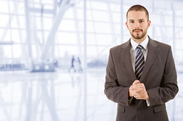 Porträt Eines Jungen Geschäftsmannes Büro — Stockfoto