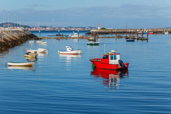 Baiona Spain Fishing Port Baiona Pontevedra Galicia Spain — Fotografia de Stock