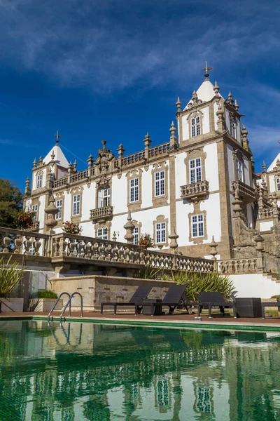 Porto Portugalia Pałac Freixo Palacio Freixo Nad Brzegiem Rzeki Douro — Zdjęcie stockowe