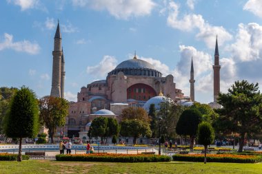 İstanbul, Türkiye: Ayasofya, İstanbul, Türkiye 'nin ünlü simgesi