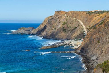 Arrifana beach Güney Batı alentejo ve costa vicentina doğal Park, Portekiz