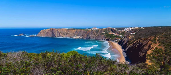 Arrifana Pláž Jihozápadní Alentejo Costa Vicentina Přírodní Park Portugalsko — Stock fotografie