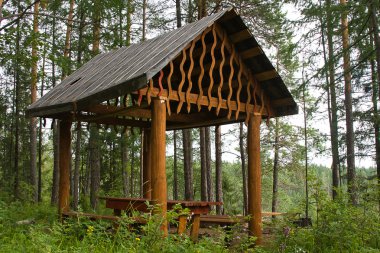 ahşap Milli dinlenme alanı
