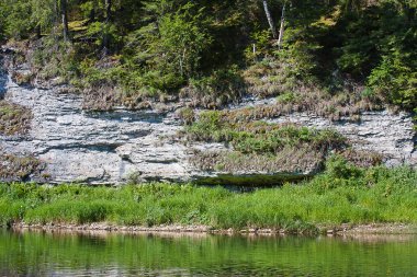 Ural doğa Nehri, perma edge, Rusya Federasyonu