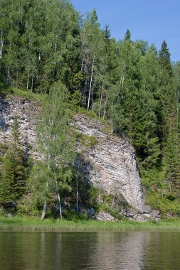 Ural doğa Nehri, perma edge, Rusya Federasyonu