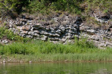 Ural doğa Nehri, perma edge, Rusya Federasyonu