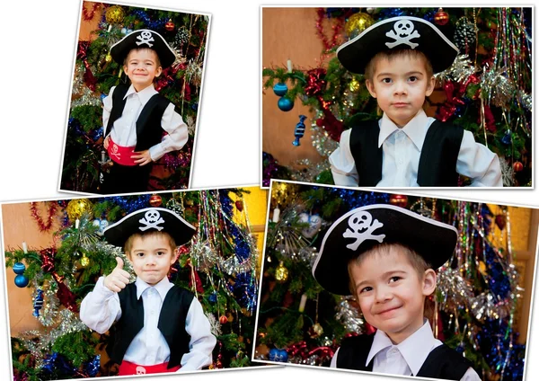 海賊のスーツの男の子 — ストック写真