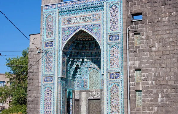 Construction de la mosquée, la ville de Saint-Pétersbourg, Russie — Photo