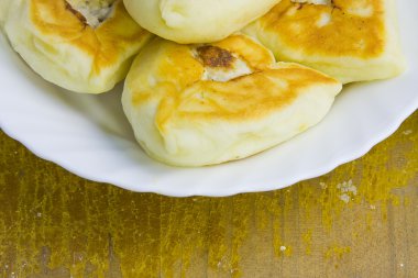 etli bir yemek sıcak köftesi