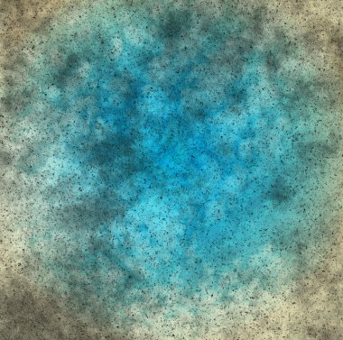 Mavi gök manzarası, bir tasarım için arka plan