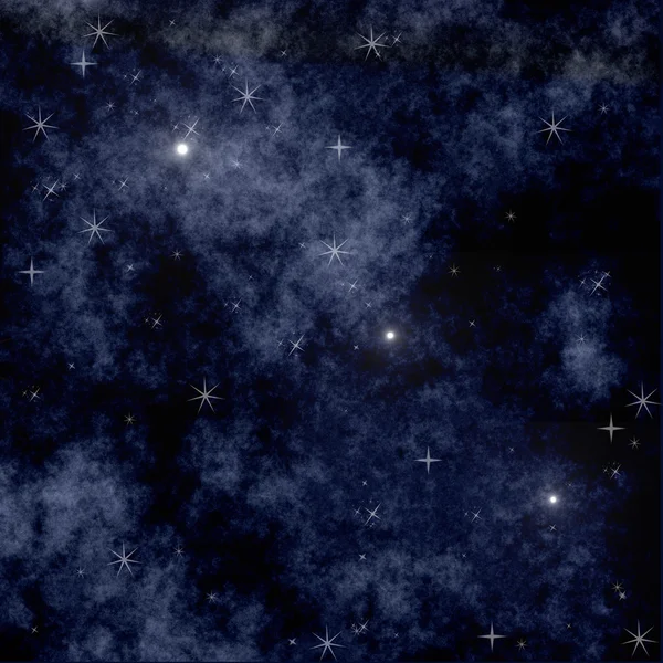 Beautiful star sky — Stock Photo, Image