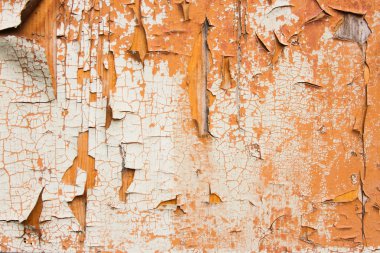 eski ahşap yüzey çatlak boya ile