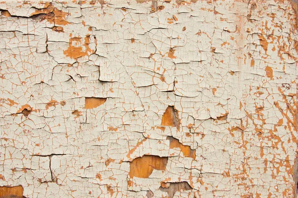 Old wooden surface with a chappy paint — Stock Photo, Image