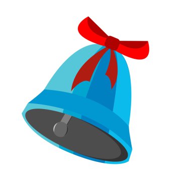 Beyaz bir arka planda şenlikli bluebell